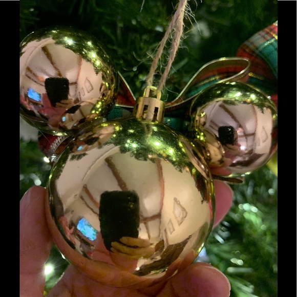 MINNIE & MICKEY INSPIRED HAND MADE ORNAMENTS (4) - Picture 6 of 8